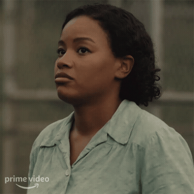 Woman In Green Shirt Prime Video Ad GIF