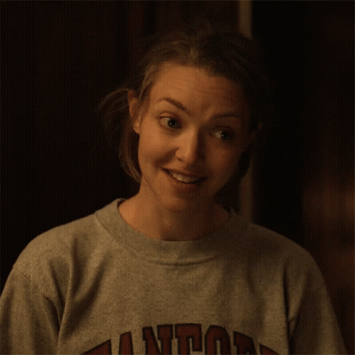 Woman In Grey Shirt Saying That's Stupid GIF