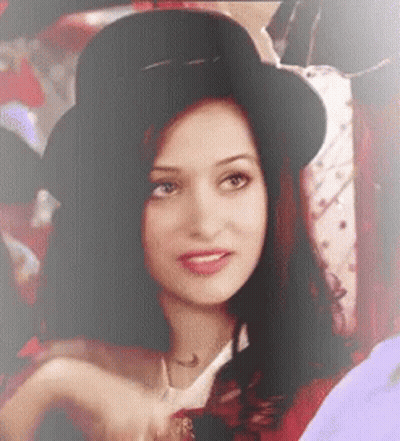 Woman In Hat And Red Jacket GIF