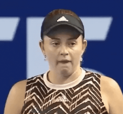 Woman In Hat And Striped Shirt GIF