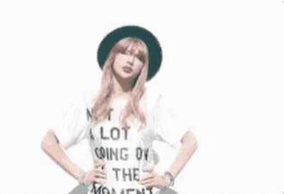Woman In Hat And T-Shirt Not A Lot Going On The Moment GIF