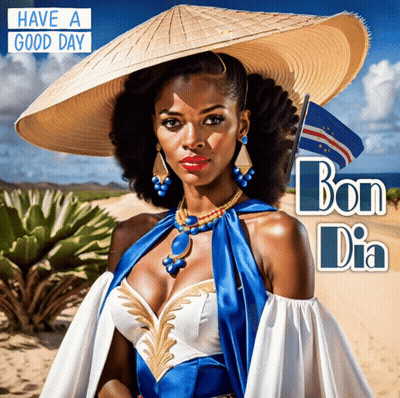 Woman In Hat Have A Good Day Bon Dia GIF