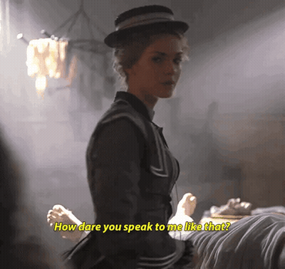 Woman In Hat How Dare You Speak To Me GIF