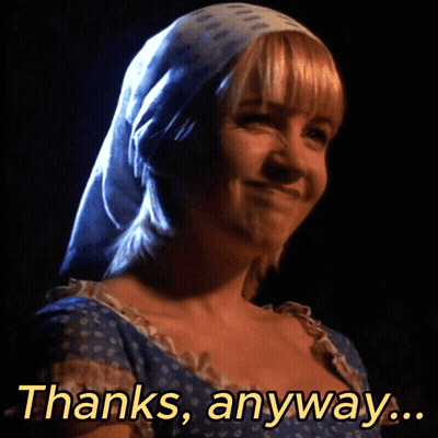 Woman In Head Scarf Smiling Thanks Anyway GIF
