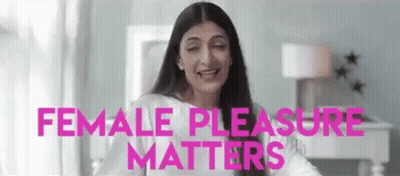 Woman In Headphones And Half Cone Hat GIF
