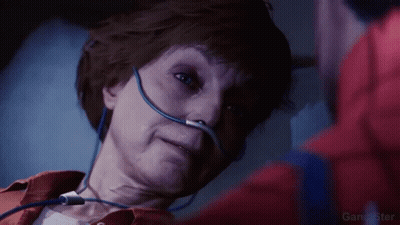 Woman In Hospital Bed With Oxygen Mask GIF