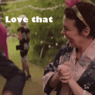 Woman In Kimono Fist Bump Love That GIF