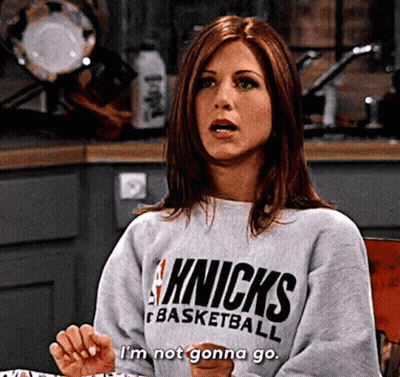 Woman In Knicks Basketball Sweatshirt GIF