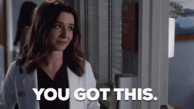 Woman In Lab Coat Saying You Got This GIF