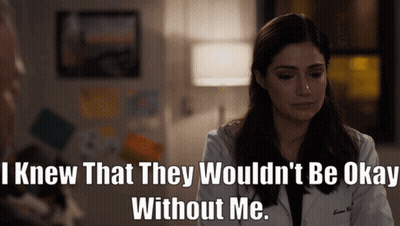 Woman In Lab Coat Says I Knew That They Wouldn't Be Okay Without Me GIF