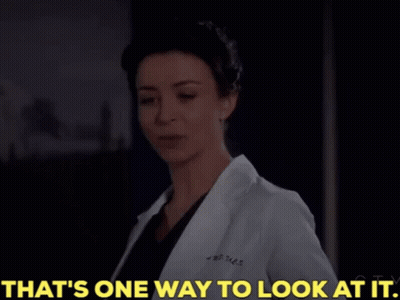 Woman In Lab Coat That's One Way To Look At It GIF