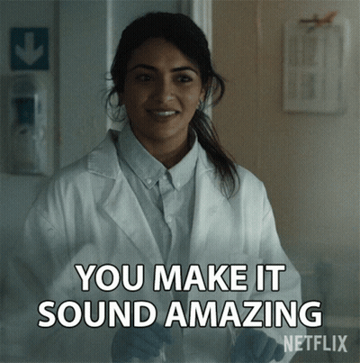 Woman In Lab Coat You Make It Sound Amazing Netflix GIF