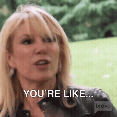 Woman In Leather Jacket Saying Bravo GIF