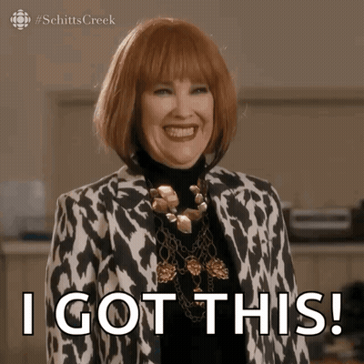 Woman In Leopard Jacket And Gold Necklace Says I Got This GIF