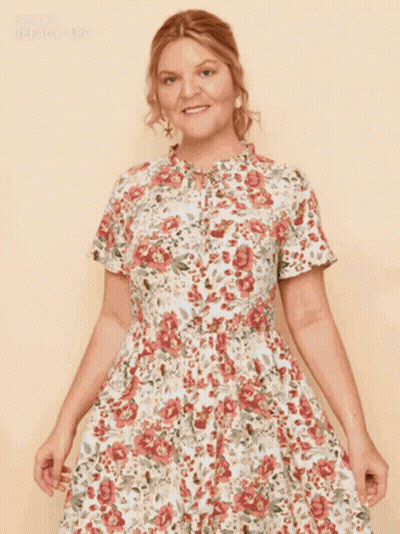 Woman In Leopard Print Dress And Hat On Deck GIF