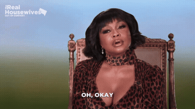 Woman In Leopard Print Dress Saying Oh Okay GIF