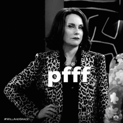 Woman In Leopard Print Jacket Hands On Hips Saying Pfft GIF