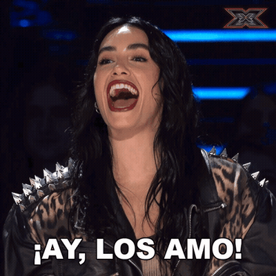 Woman in Leopard Print Jacket Laughing