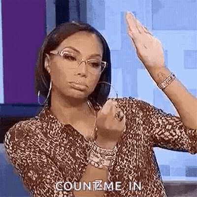 Woman In Leopard Shirt And Glasses Flipping Off GIF