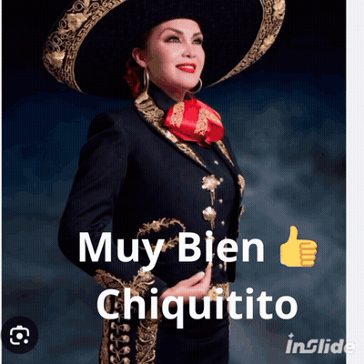 Woman In Mariachi Outfit Giving Thumbs Up GIF