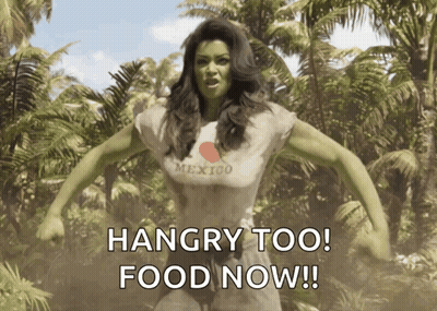 Woman In Mexico Shirt Hangry Too Food Now GIF