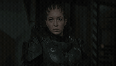 Woman In Military Suit Says You Lied GIF