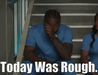 Woman In Orange Dress Saying I Don't Want To Be Here GIF
