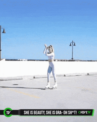 Woman In Parking Lot She Is Beauty She Is Gra Oh Sh*t GIF