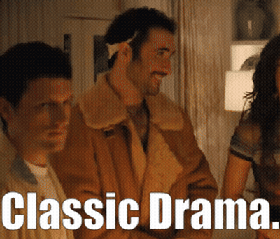 Woman In Pink And Black Sweater With Heart HBO Max GIF