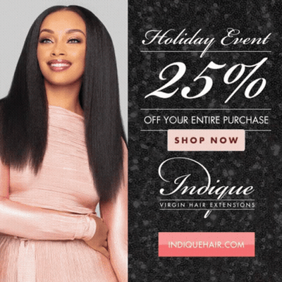 Woman In Pink Dress At 25% Off Holiday Event GIF