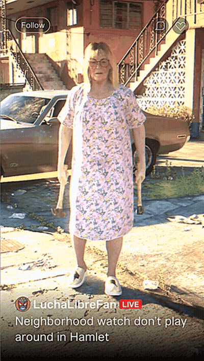 Woman In Pink Dress Holding Hammers In Front Of Brown Car GIF