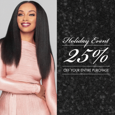 Woman In Pink Dress Holiday Event 25% Off GIF