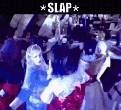 Woman In Pink Dress Saying Oh No GIF