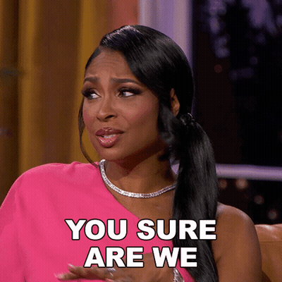 Woman In Pink Dress Saying You Sure Are GIF