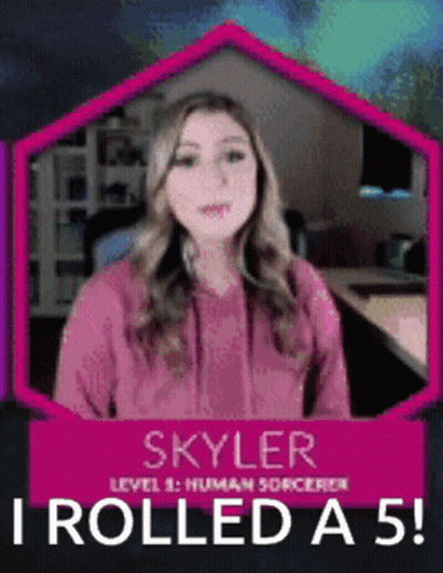 Woman In Pink Hoodie Skyler I Rolled A 5 GIF