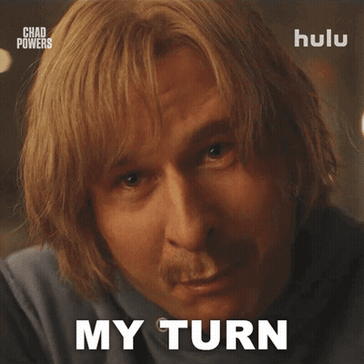 Woman In Pink Jacket Says I Will Wait My Turn GIF