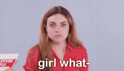 Woman In Pink Jacket Sitting On Toilet GIF