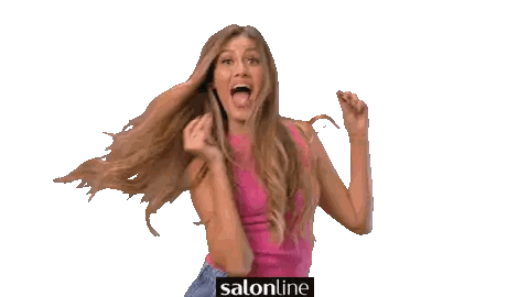 Woman In Pink Tank Top Dancing Sticker