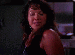 Woman In Pink Underwear Dancing In Living Room GIF