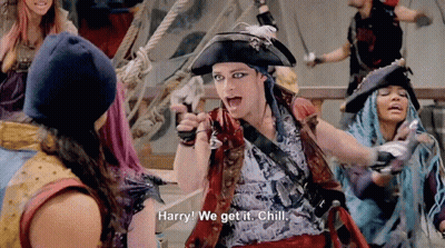Woman In Pirate Costume Harry We Get It Chill GIF
