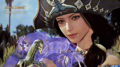 Woman In Pirate Hat Holding Sword GIF