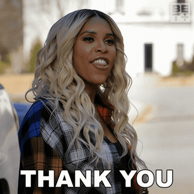 Woman In Plaid Shirt Saying Thank You GIF