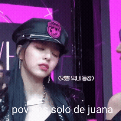 Woman In Police Hat POV Es Solo De Juana GIF