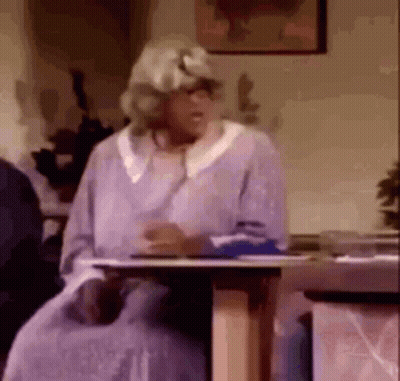 Woman In Purple Dress: I'm A Thug And I'm A Real Thug GIF