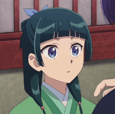 Woman In Purple Dress Looking At Shit Posters GIF