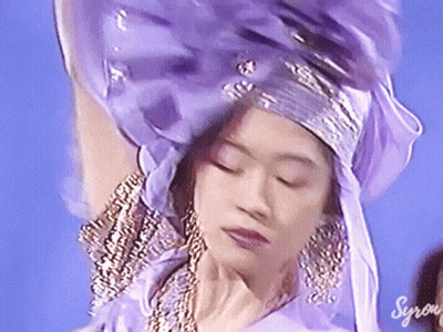 Woman In Purple Hat Syron GIF