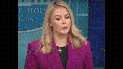 Woman In Purple Jacket And Necklace At Microphone GIF