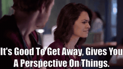 Woman In Purple Scrub Top With Stethoscope GIF
