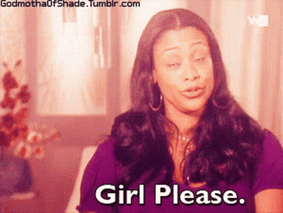 Woman In Purple Shirt Asking For Girl Please GIF