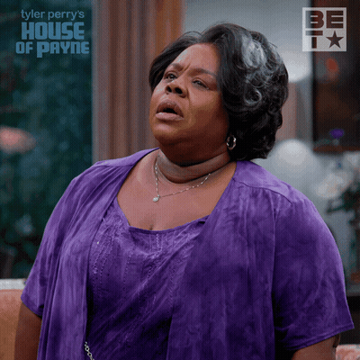 Woman In Purple Shirt Tyler Perry's House Of Payne GIF